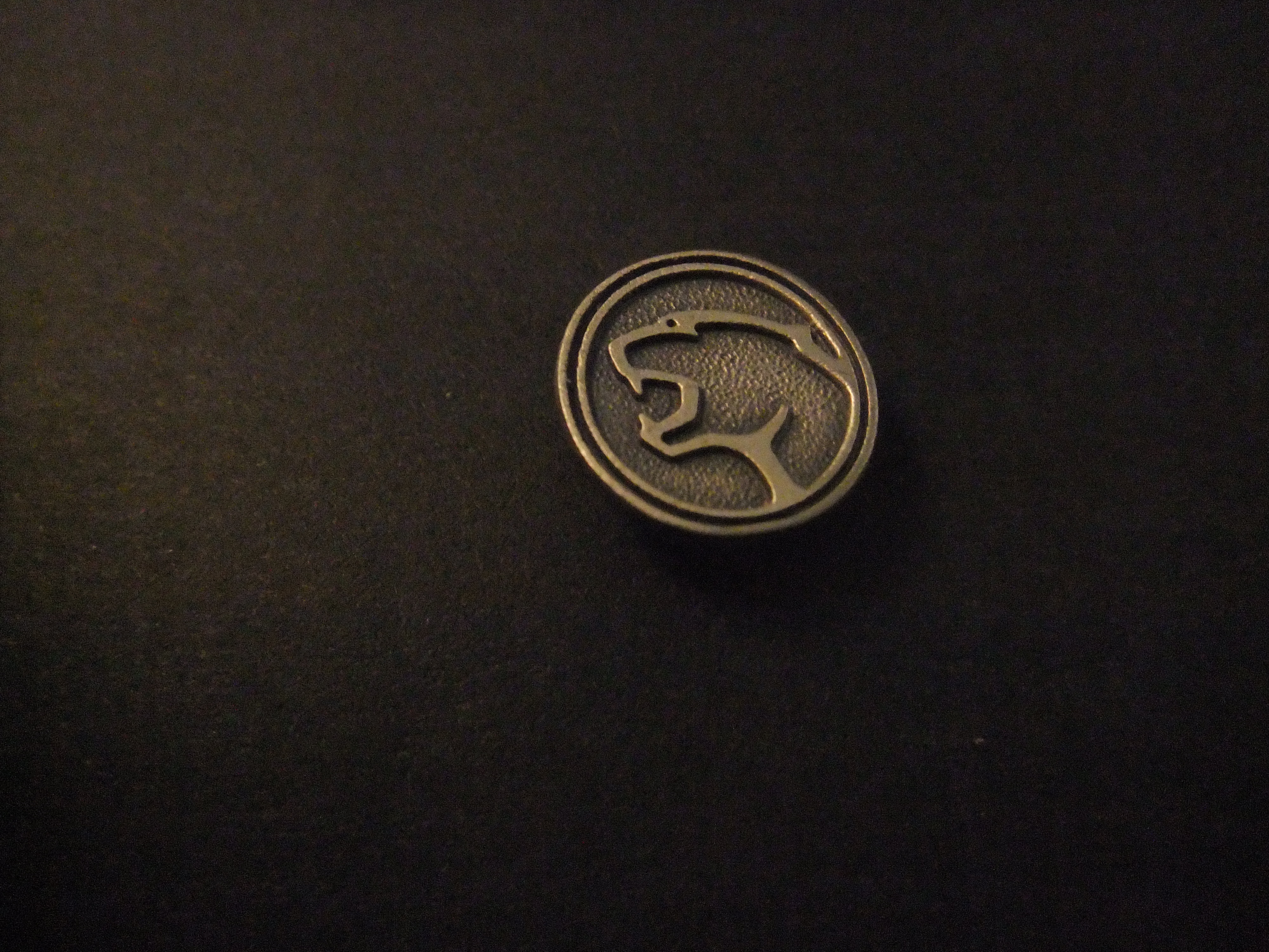 Ford Cougar ( Mercury Cougar,Verenigde Staten) logo zilverkleurig